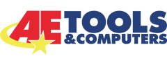 AE Tools & Computers Signature Logo