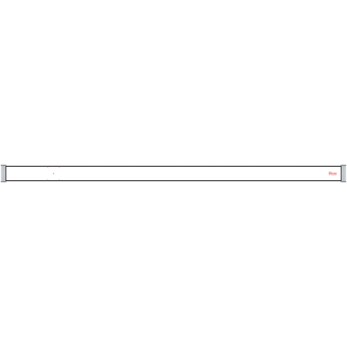 White background with a thin black line