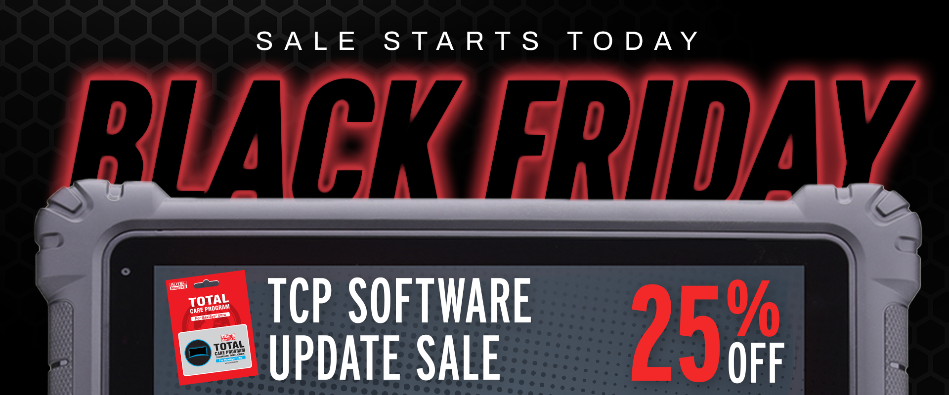 Black Friday Sale on AUTEL TCP Cards 25%