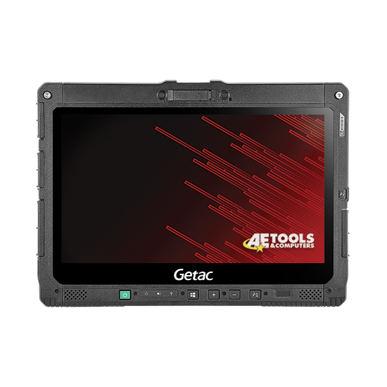 K120 tablet for mechanics. Facing forward with AE Tools logo on it.