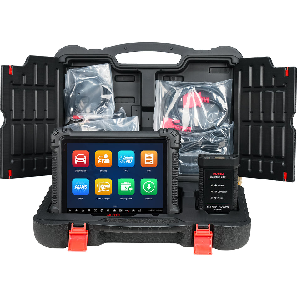 Autel MS909 S2 tablet in carrying case