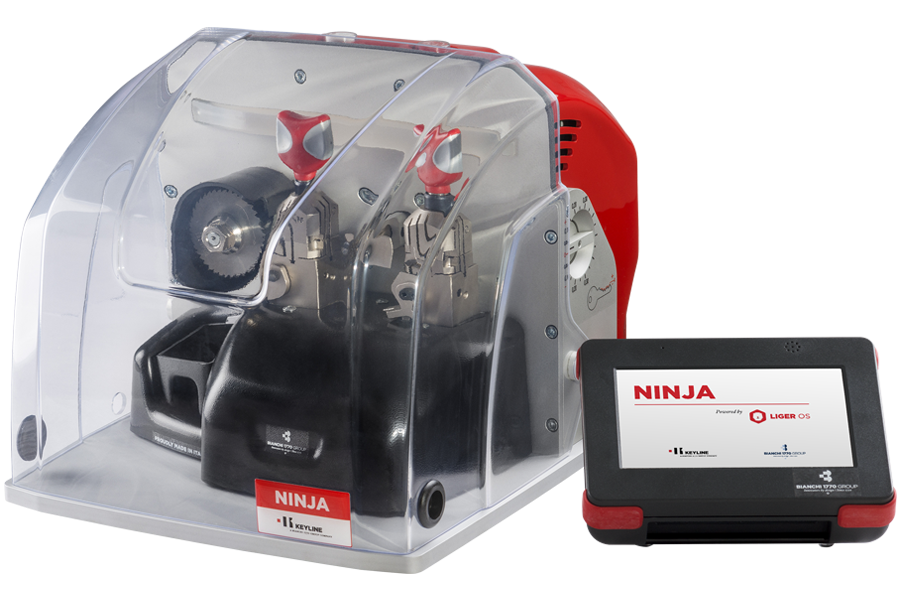 Keyline Ninja Laser key machine with AC Jaw – AE Tools & Computers